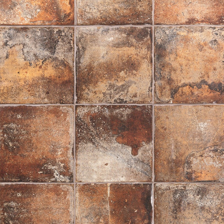 Angela Harris Dunmore Cotto 8x8 Ceramic Floor Tile