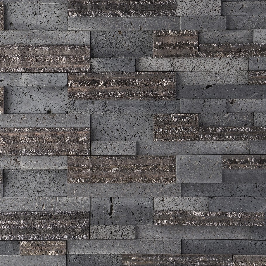  StackStone Steel Gray Ledger Panel Wall Tile 