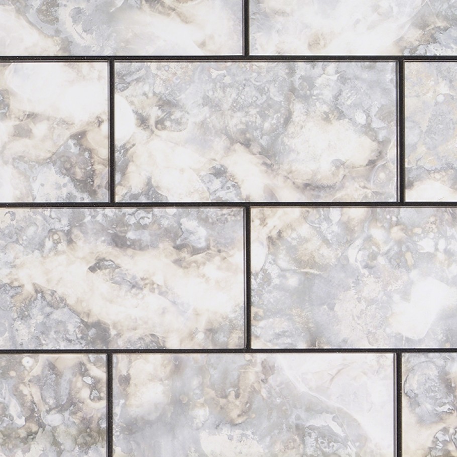  Vilna Argenta Antique Mirror 3×6 Glass Tile 