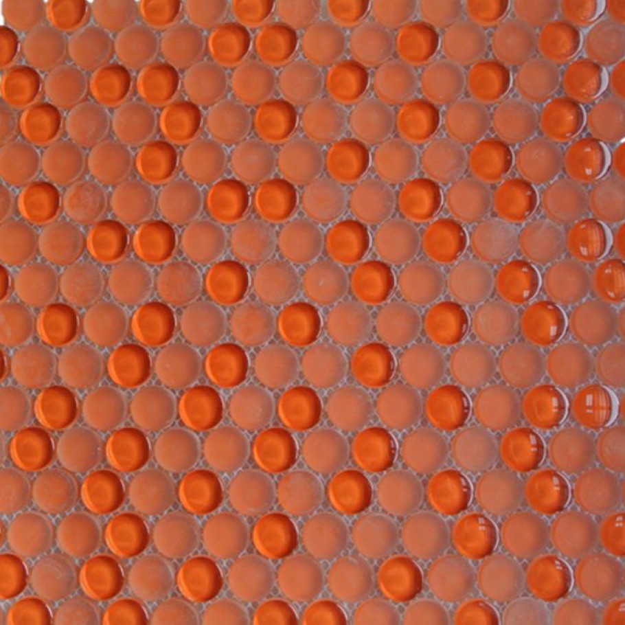 Loft Flame Penny Round Tile