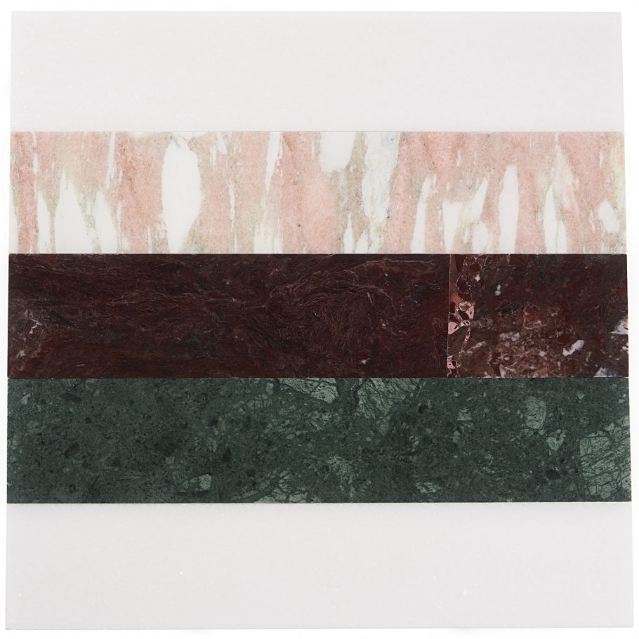 Arc Linear Passion 12x12 Polished Marble by Elizabeth Sutton