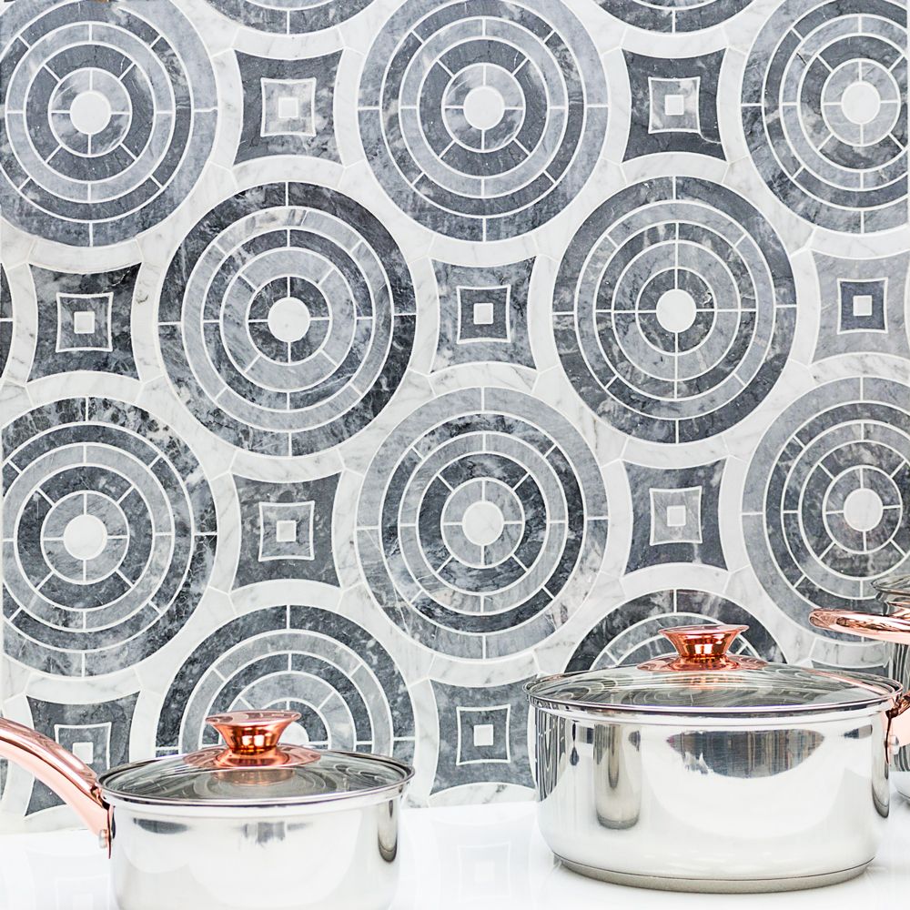Krista Watterworth Spin Marble Tile