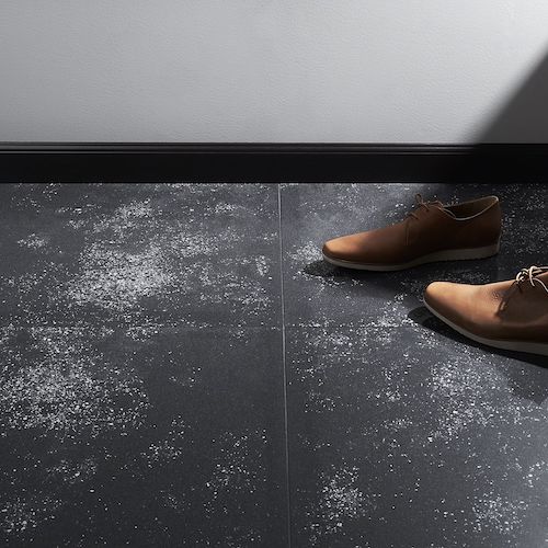 TruTech Nero 24x24 Polished Porcelain Tile