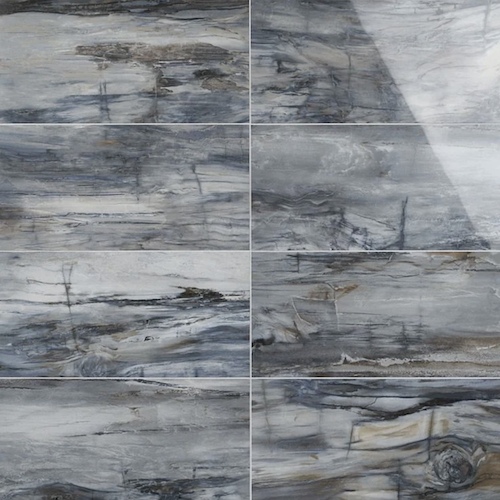 Petrawood Blue 12x24 Polished Porcelain Tile