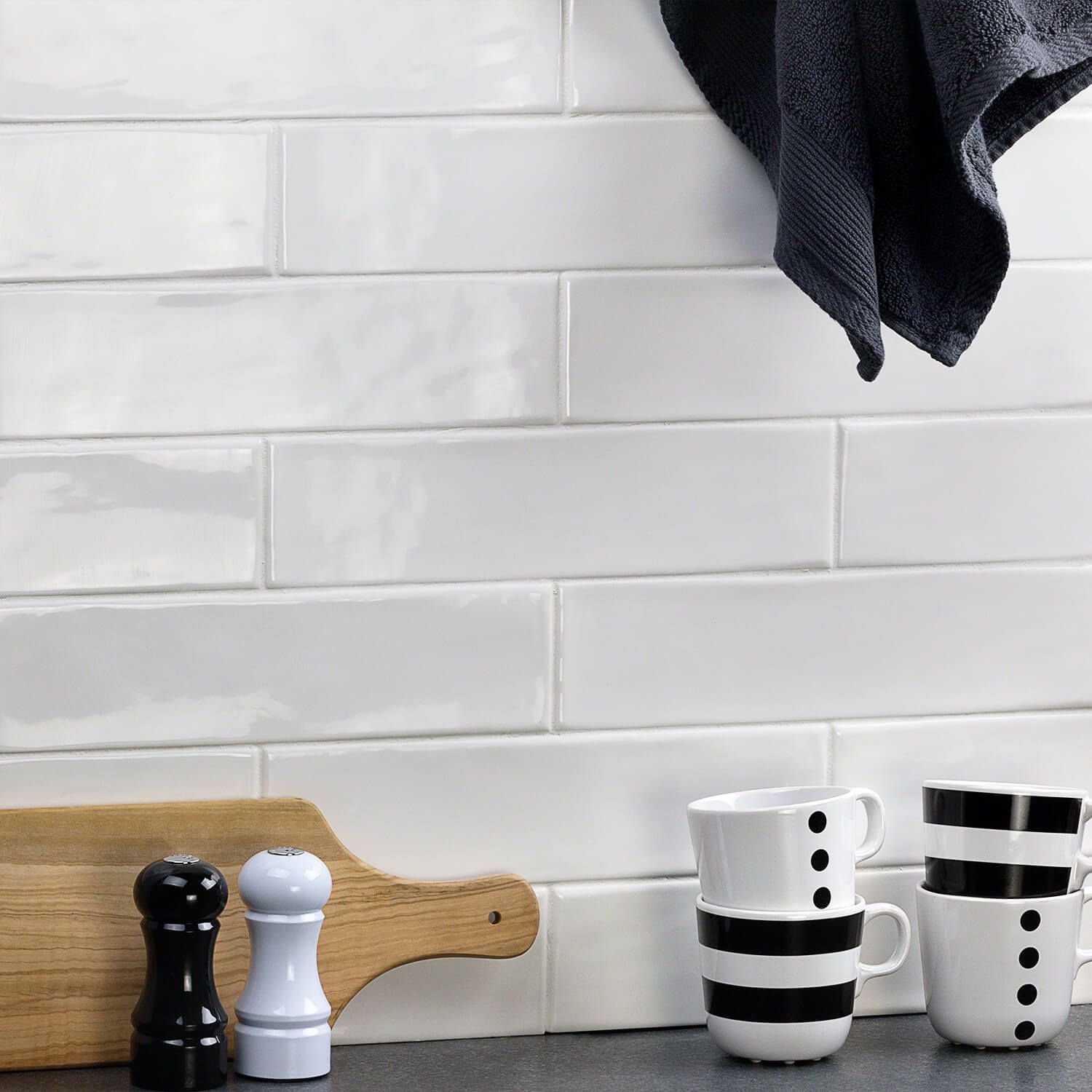 Manchester Bianco White Subway Tile