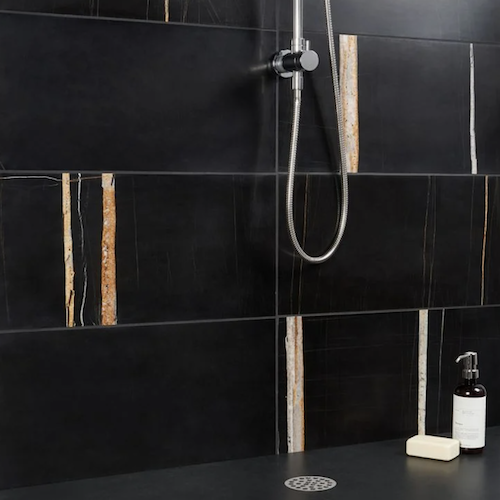 Nero Dorato 12x24 Honed Marble Tile