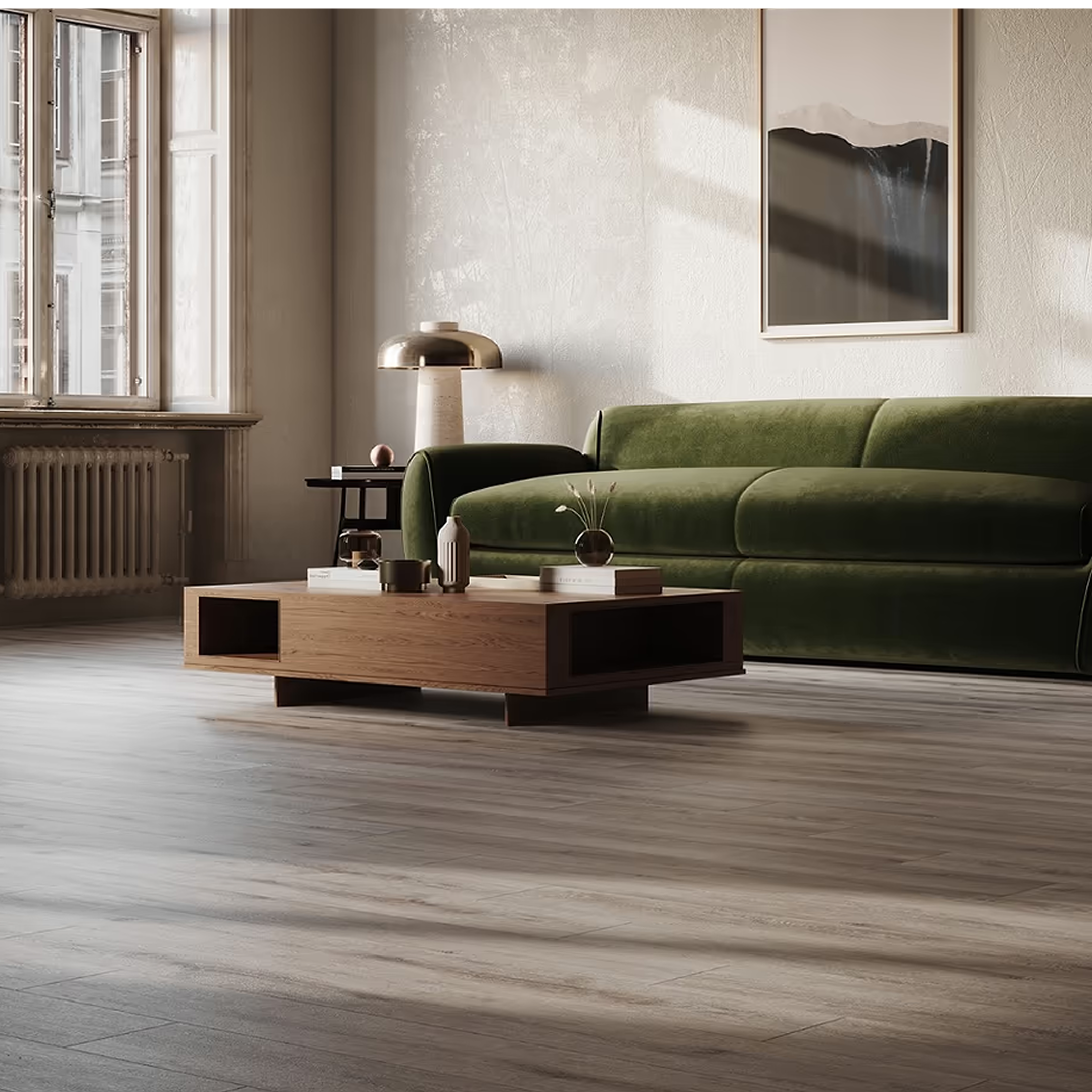 wood-look vinyl flooring