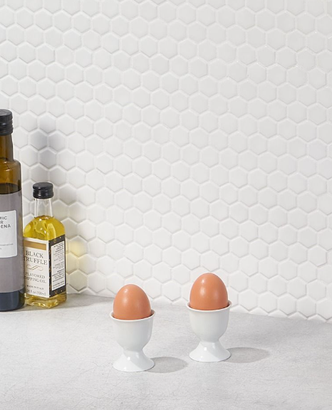 Eden Hexagon Matte Porcelain Mosaic