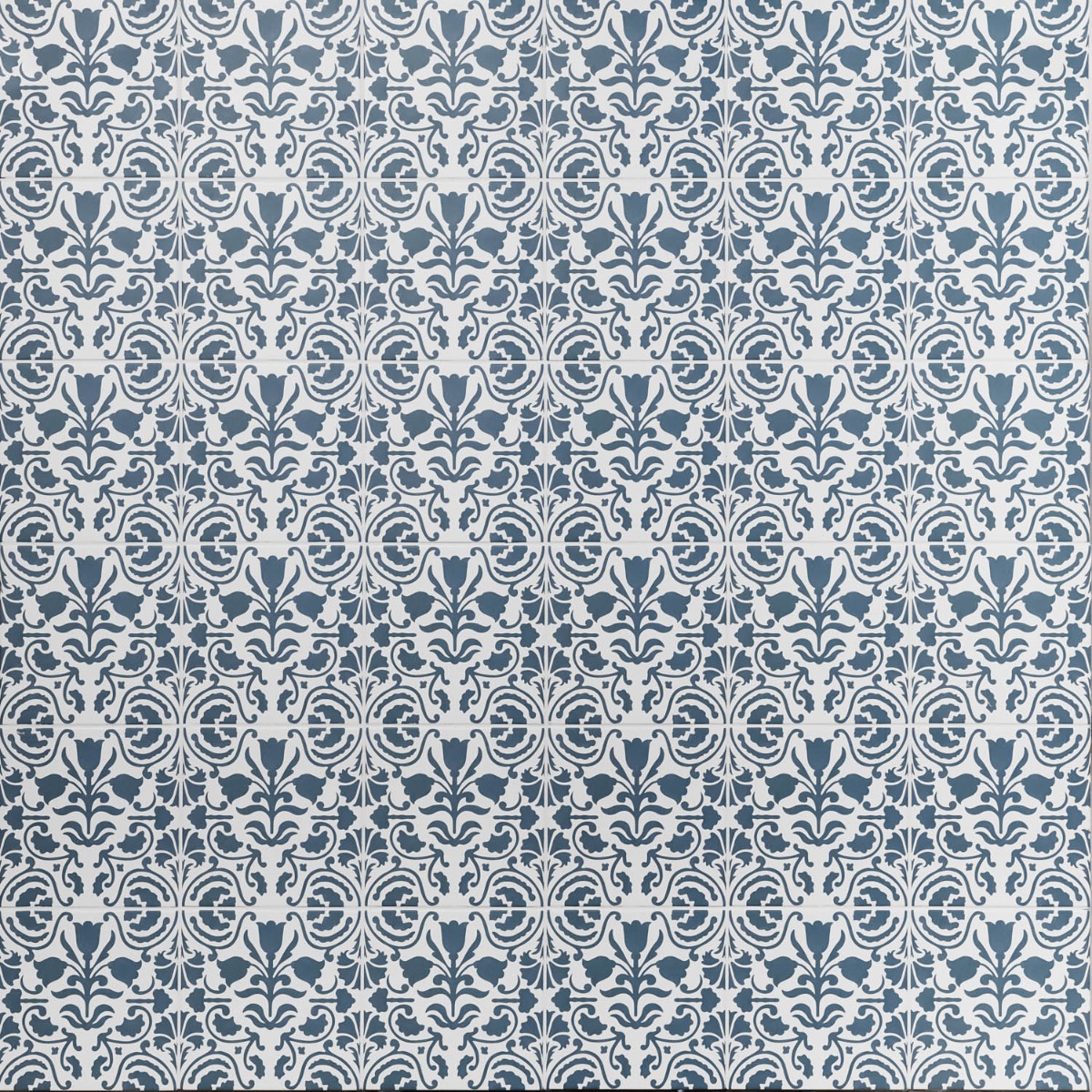 Elowynn Belle Cove White 8x8 Matte Porcelain Tile