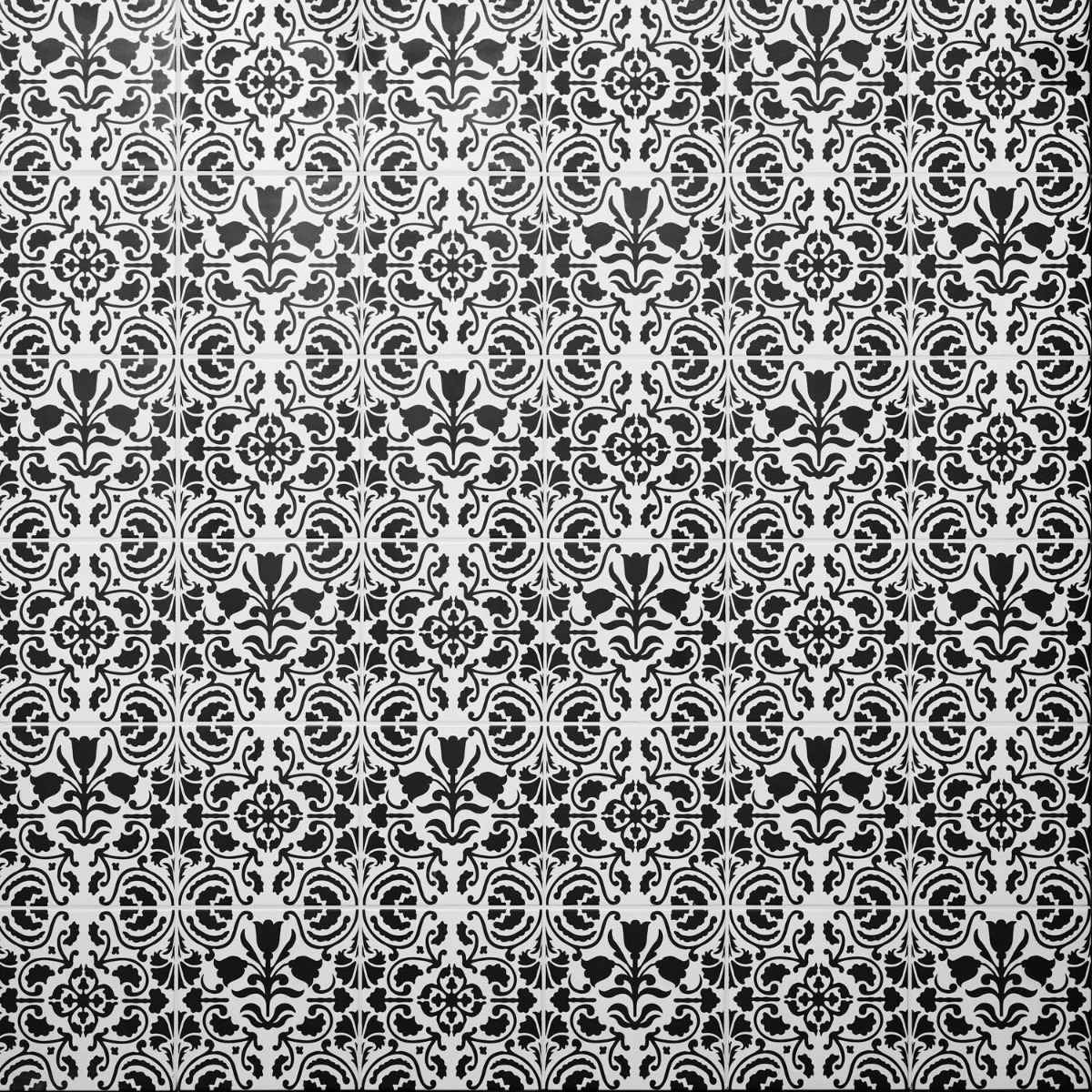 Elowynn Haven & Belle Eclipse White 8x8 Matte Porcelain Tile