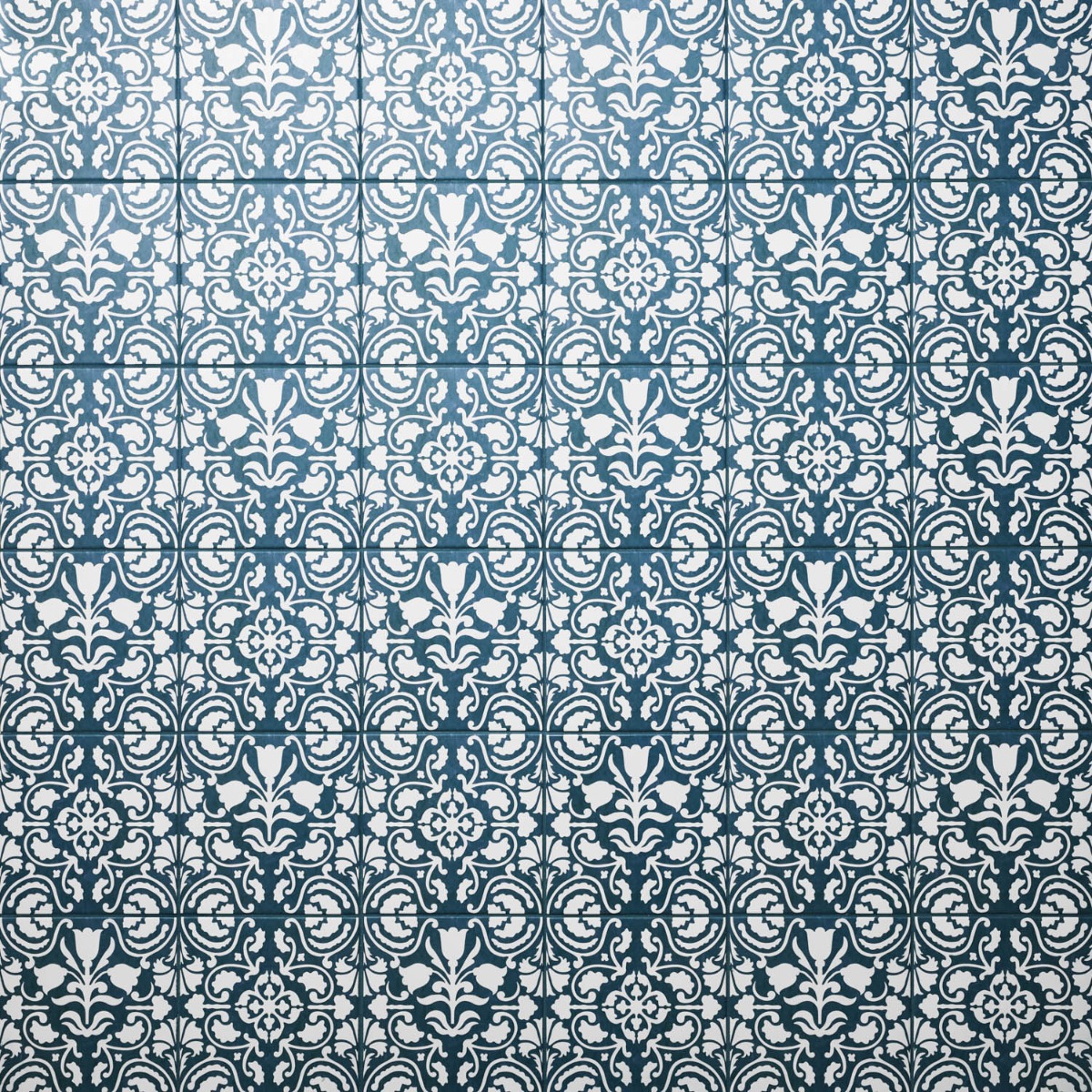 Elowynn Haven & Belle Marina Blue 8x8 Matte Porcelain Tile
