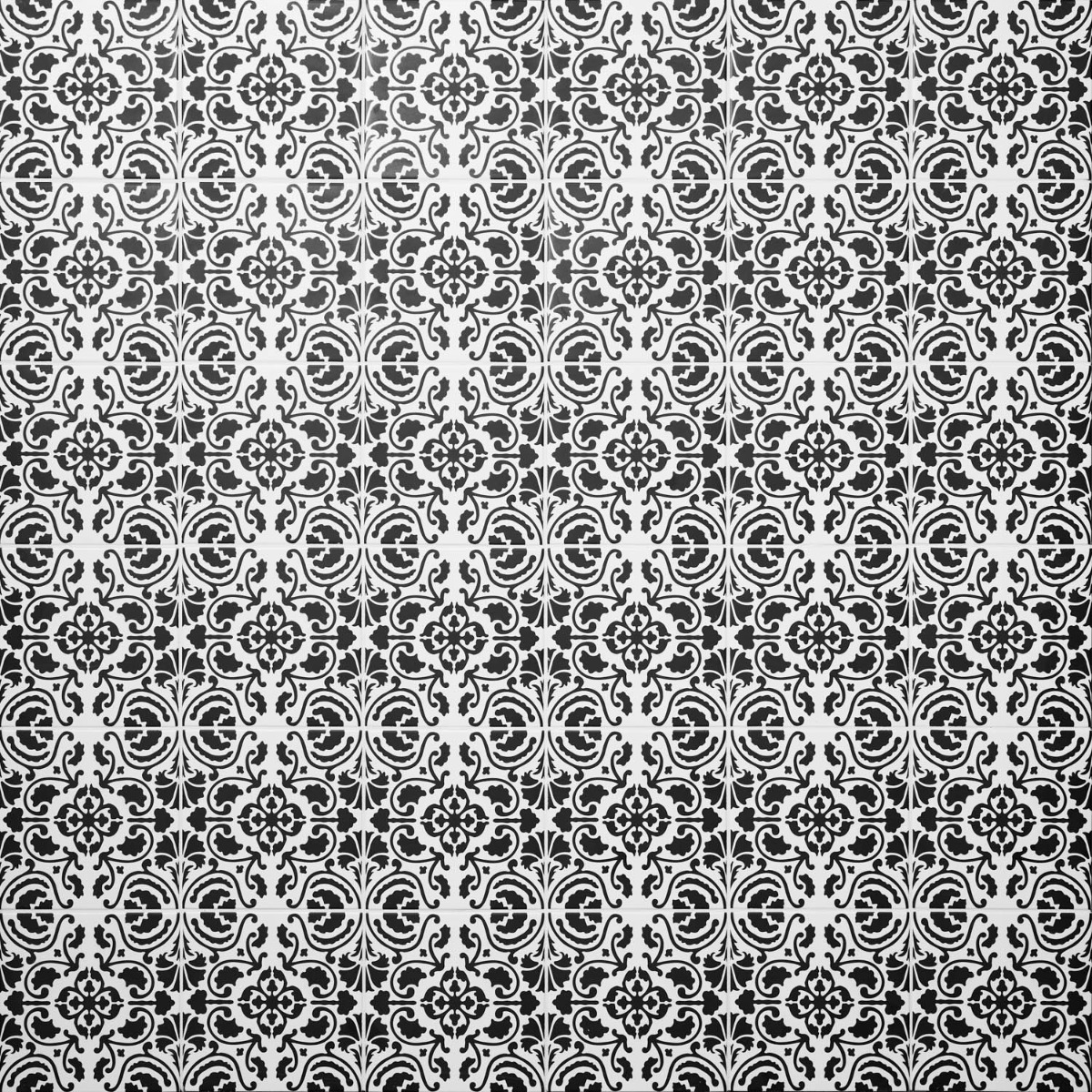 Elowynn Haven Eclipse White 8x8 Matte Porcelain Tile