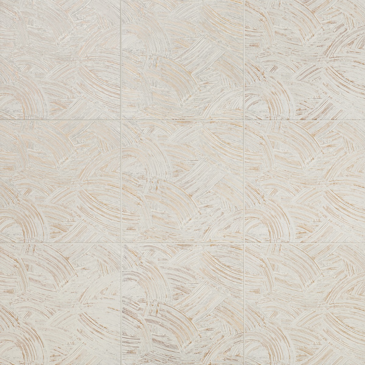 Saltveil Champagne Beige 16x16 Textured Matte and Metallic Porcelain Tile