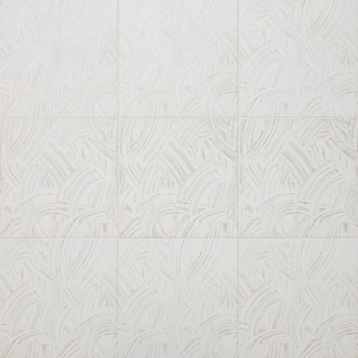 Saltveil Pearl White 16x16 Textured Matte and Metallic Porcelain Tile