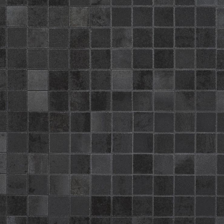 Black Mosaic Tile