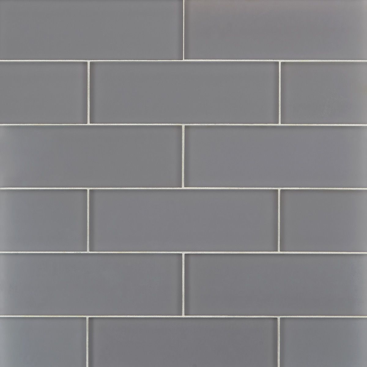 Shop For Loft Ash Gray Frosted 4 X 12 Glass Tiles At Tilebarcom
